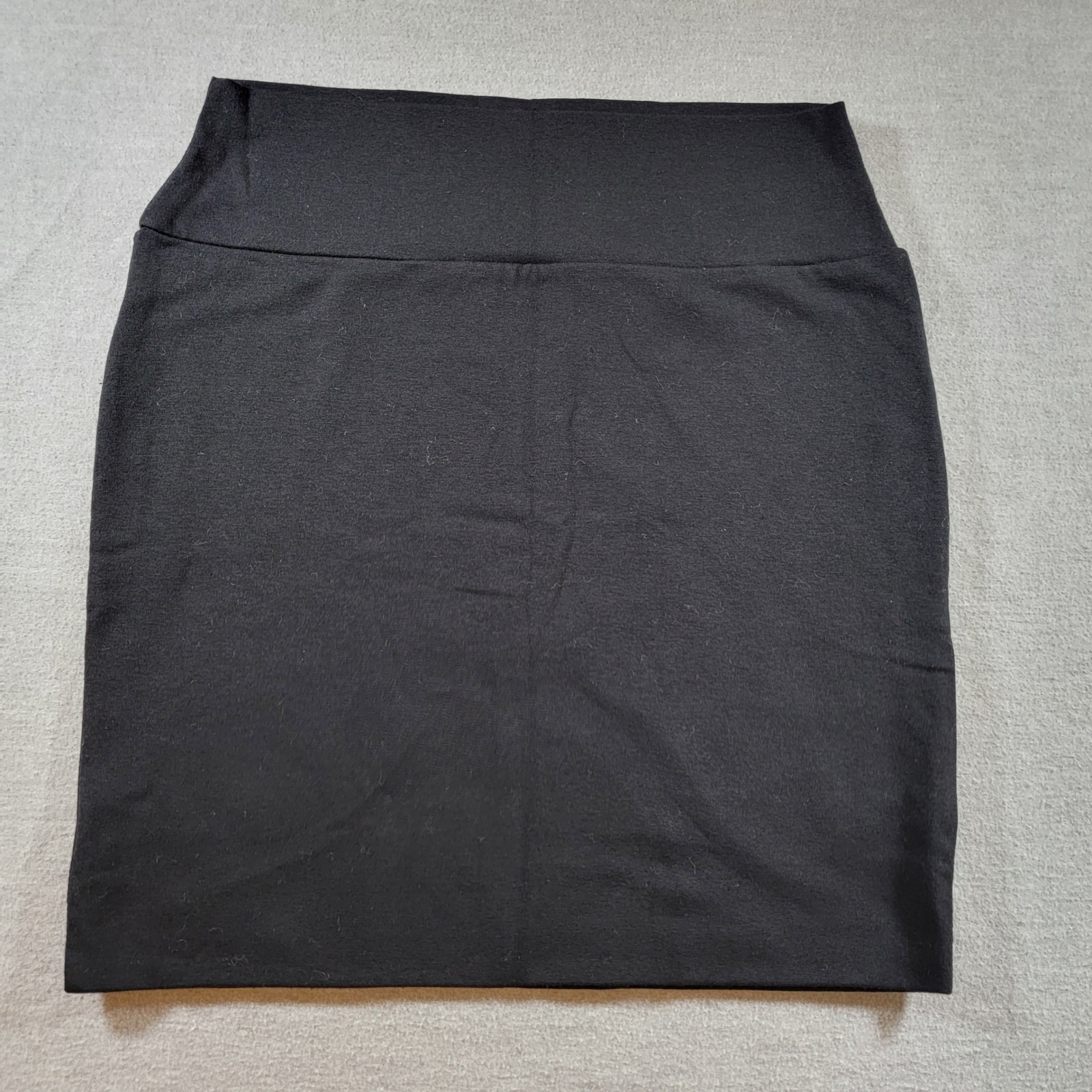 Mini Pencil Skirt Womens M Black Excellent Stretch Bodycon Made In Usa